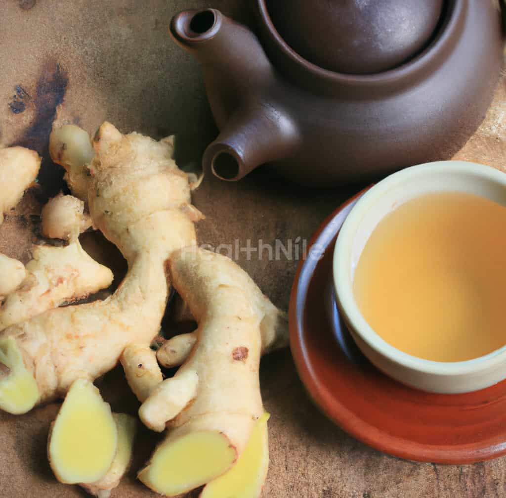 Drink herbal teas such as ginger, chamomile, or peppermint