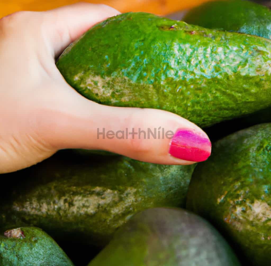 Give the avocado a gentle squeeze each day