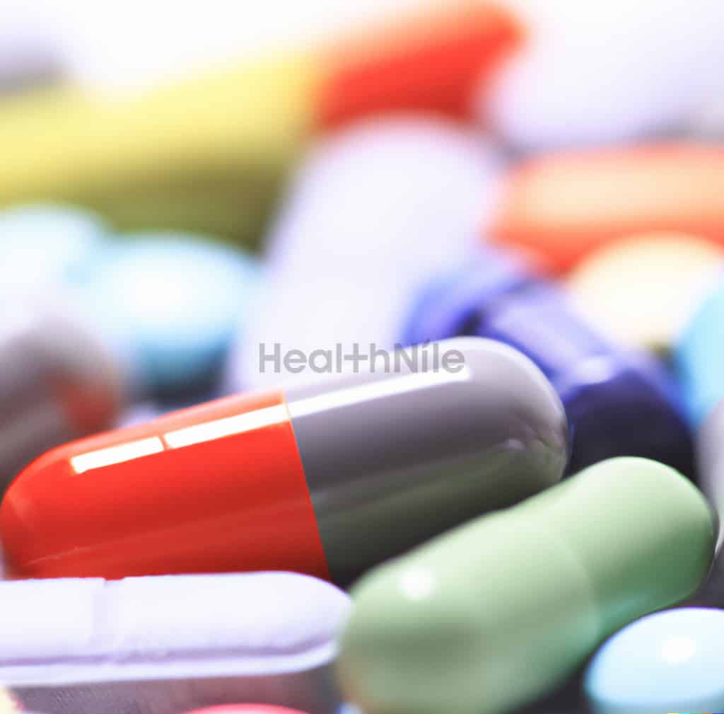 Medication, such as antibiotics